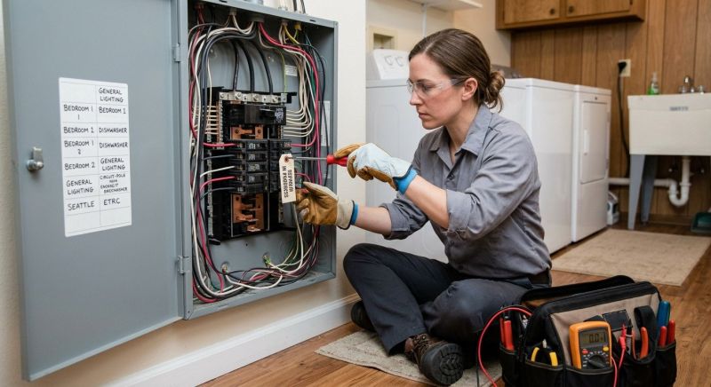 Breaker Panel Wiring in Heber City, UT